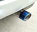 Exhaust tip - to Fit 1.75 to 2.5 Inch Exhaust Tail Pipe Diameter- Stainless Steel to give Chrome Effect - Car Muffler Tips