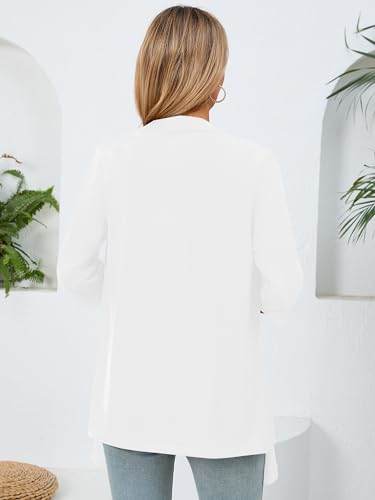 Image of Women's Lightweight Open Front Cardigans Casual Soft Drape Spring Summer Fall Cardigan S-3XL