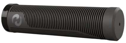 Herrmans Rib Single Lock Tiradores Gris Negro 130 mm