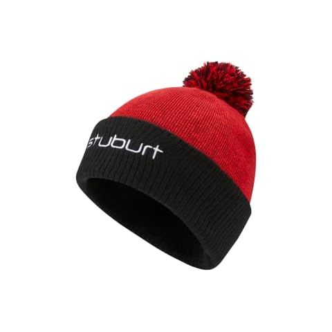 Stuburt Men's Haze Thermal Warm Beanie Hat, Red Marl, One Size UK Cover