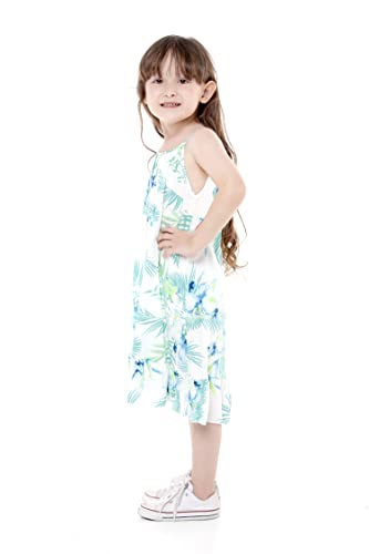 Image of Hawaii Hangover Family Matching Hawaiian Clothes, Orchid Breeze White | Family matching Hawaiian outfits, Orchid Breeze White, lightweight rayon, machine washable, tropical floral print, luaus