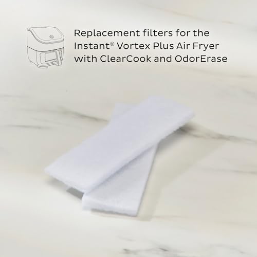 Instant Pot Vortex Plus 6QT Air Fryer with Odor Erase Technology,6-in-1 Functions that Crisps,Roasts, Broils,Dehydrates, Bakes & Reheats, 100+In-App Recipes, from the Makers of Instant Pot,1700W,Black