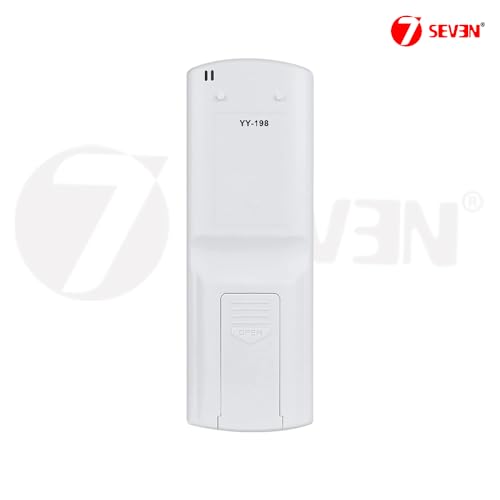 Image of 7SEVEN Compatible with Blue Star AC Remote Control Model 198 Suitable for 1 1.5 2 Ton Split & Window Air Conditioner - Match Key by Key Exactly with existing Bluestar AC Remote Function