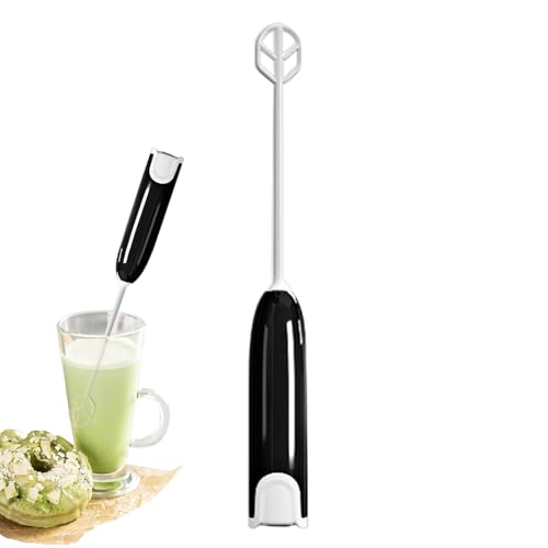 Práctica batidora de eléctrica: ideal para leche en, proteínas, y cacao en, mezcla rápida y uniforme, diseño compacto, fácil de limpiar | Cocina, comida para bebés, gimnasio.