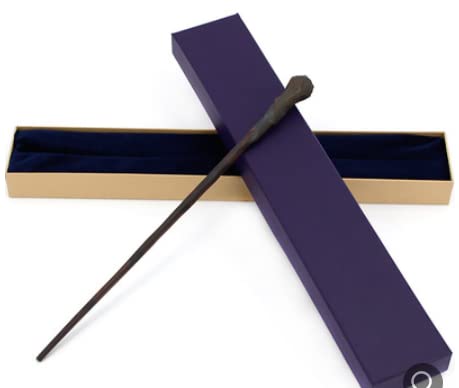Magic Wand Malfoy Lucius Magic Wand Toy Metal Core Wand Variety of Styles, Purplebox Ron