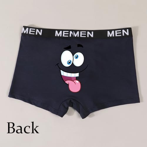 Men's Boxer Briefs Funny Novelty Underwear Breathable Stretch Underwear for Men4