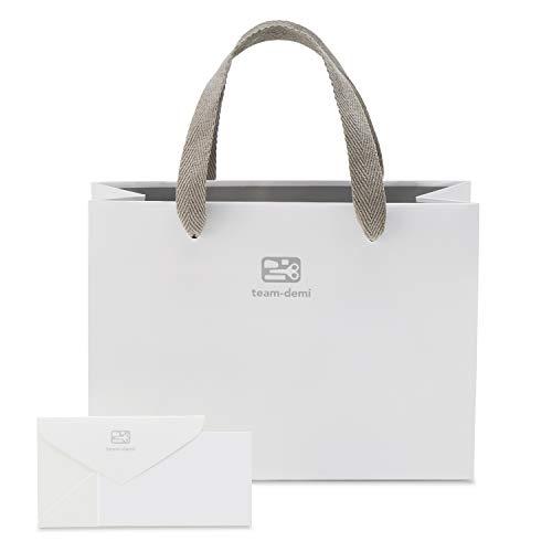 プラス ステーショナリーキット team-demi ギフト用 紙袋+メッセージカード TD-001GS 31-400