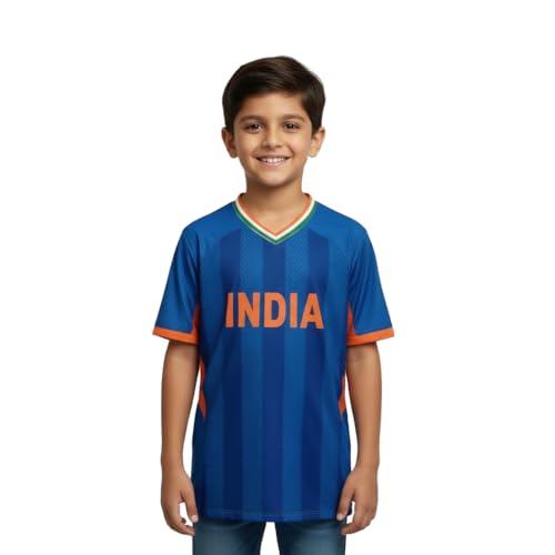 Image of Sports India Jersey 2024 (Kid's,Boy's,& Men's) L1110