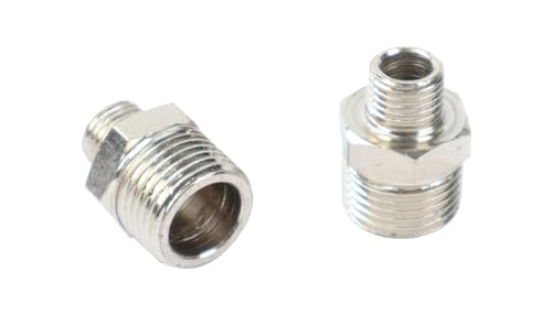 Reduzierhülse – Größe 1/4 x 1/2 Zoll, 2 Stück, hergestellt aus langlebigen Materialien, ideal zum Verbinden von Rohren oder Armaturen. *