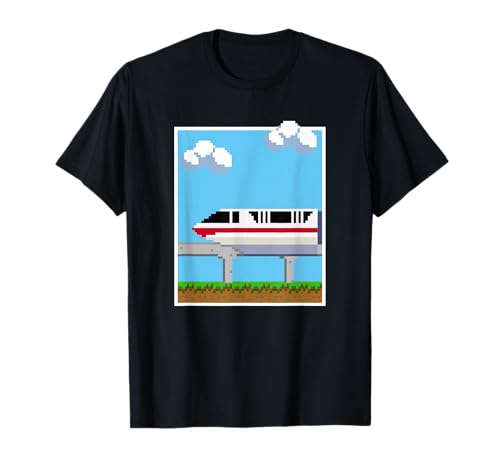 Monorail Beam Mono Rail en T 8 bits T-Shirt