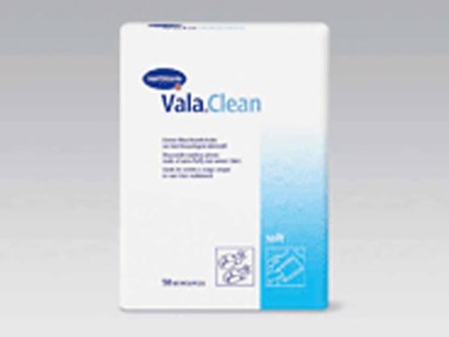 Gants de toilette jetables Hartmann Vala Clean pour soin corporel et toilette intime x50