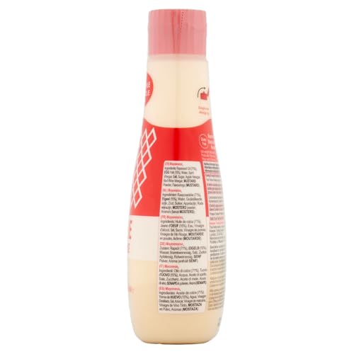 Kewpie Mayonnaise Japanisch - Japanische Mayo mit Double Nozzle, Cremig & Authentisch, Glutenfrei, 355 ml