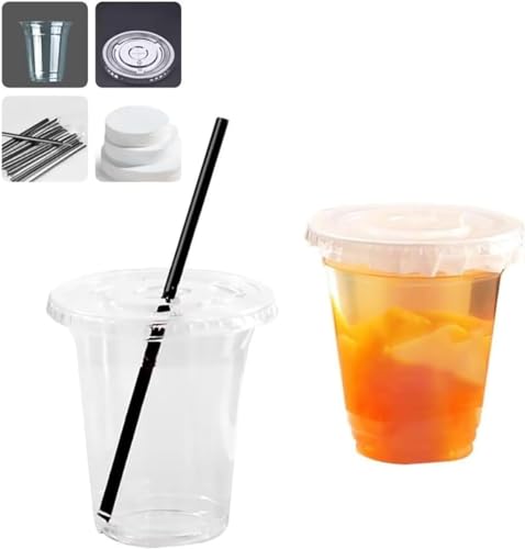 Emuia WtPETJbv 360ml/400ml/500ml 3TCY hR݌v Xg[t ACXR[q[ oueB[ p BPAt[ Ɩp p[eB[ Cxg eCNAEg 50Zbg Hif (360mli50j)