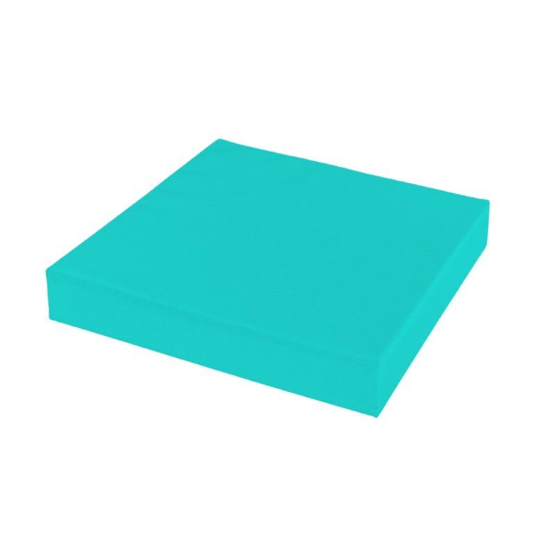 LOVO Garden Chair Seat Pad, 4cm Thick Cushion for Outdoor, Indoor Patio Chairs, Soft Durable Seating Pad, Weather-Resistant, Home, Garden, Balcony & Dining (Turquoise, 24" x 24" x 4 cm)