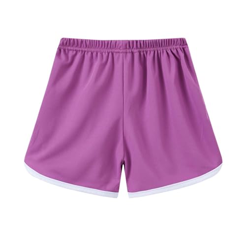 Toddler Girls Athletic Shorts 3 Pack Drawstring Kids Running Cycling Short Striped Cotton Soft Gym Sport2