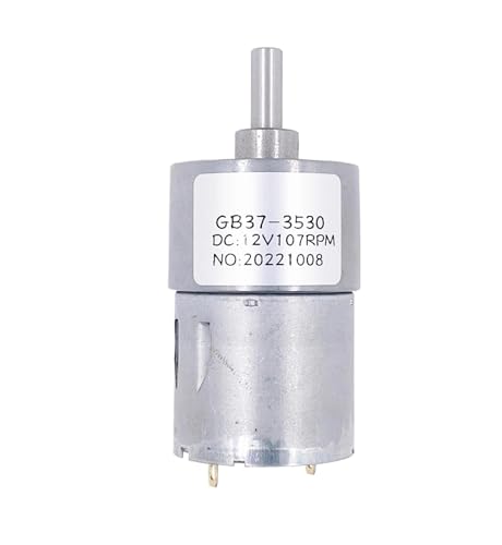 Moteur à engrenages avec boîte de vitesses en métal durable JGB37