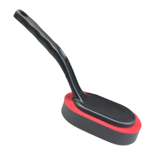 Cepillo limpiador de neumáticos, cepillo limpiador de llantas, cepillo profesional para limpiar neumáticos con mango largo, cepillo de limpieza multifuncional reutilizable para ruedas de vehículos