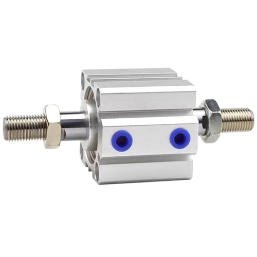 Vérin pneumatique SDAD20 compact double tige pour espace restreint - 5
