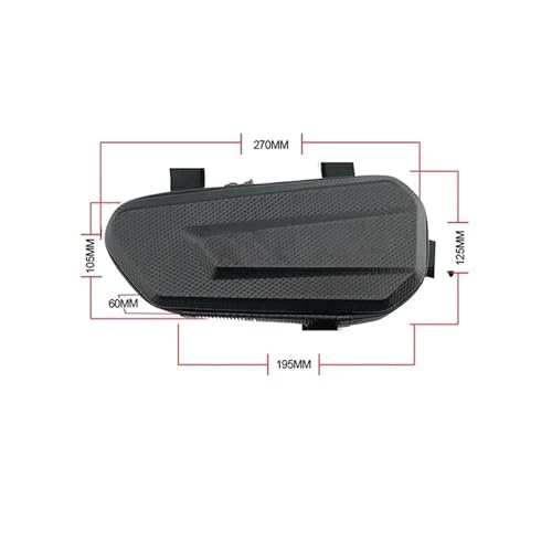 Bolsa lateral de herramientas para BMW G310GS, guarda tu equipaje con seguridad 4