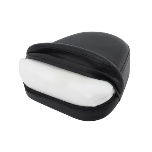 Coussin dossier de qualité supérieure noir pour moto custom Chopper et Cruiser - 5