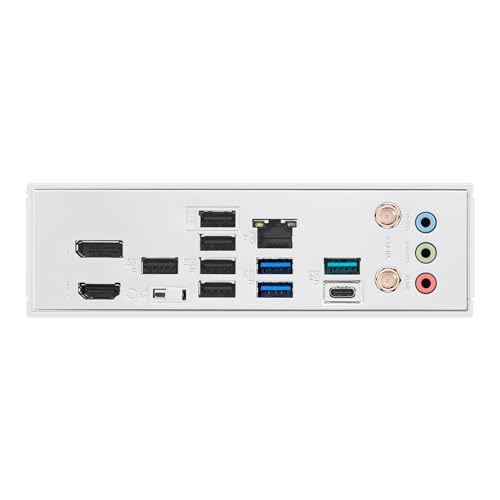 Image of ASUS B850 MAX Gaming WiFi W - AMD AM5 ATX Motherboard, White PCB, DDR5, PCIe 5.0 Ready, 3X M.2, Wi-Fi 6E, 2.5Gb LAN, USB 10Gbps Type-C, DisplayPort, HDMI, BIOS Flashback, Aura Sync, ASUS AI Advisor