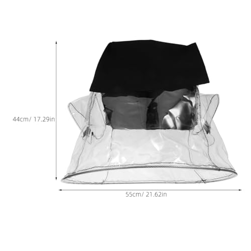 Image of balacoo Moving Light Rain Cover Waterproof Stage Light Shield for Outdoor Concerts Events and Parties Durable Protection and Enhanced Lighting Effects 16.53X16.53X10.62In