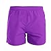 Ymosrh Mens Swim Trunks, Swimming Trunks Swimsuits Swimming with Boxer Brief Lining Fashionable Men's Summer Beach Pants, Sports Casual Shorts Cropped Pants Bathing Suit Big and Tall (XXL, Purple)