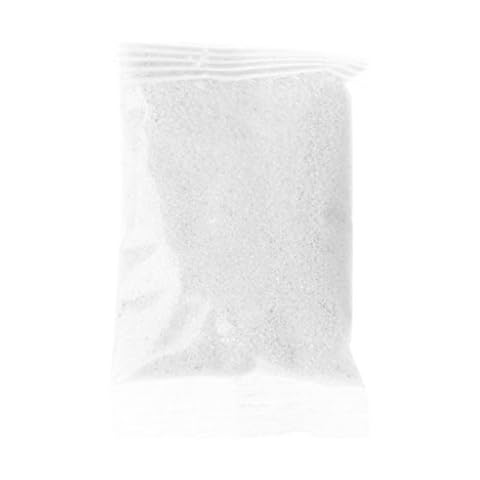 Xuniu 1 Bag Colorful Quartz Sand Miniature Tank Aquarium Bonsai Pot Fairy Garden Decor (White) Cover