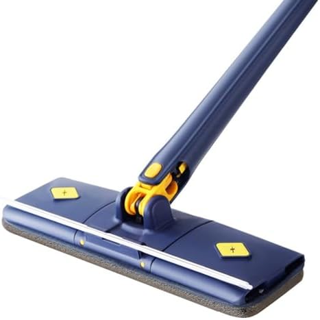 JSEIAJB Flat Mop No Hand Washing Household Mop Dry and Wet Dual-Purpose image 2