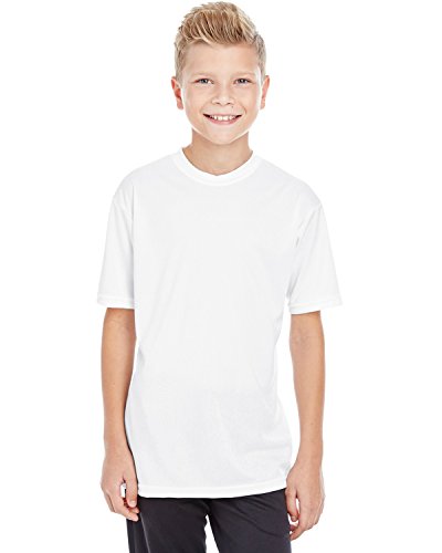 C2 Sport Youth Performance T-Shirt - White, XL