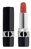 Dior Rouge Mini Couture Colour 720 Icone Velvet Rosewood - Travel Size Lipstick .04 oz / 1.5g