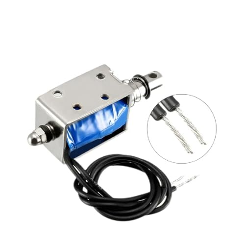 Électroaimant solénoïde linéaire 24V CC pour réparation mécanisme