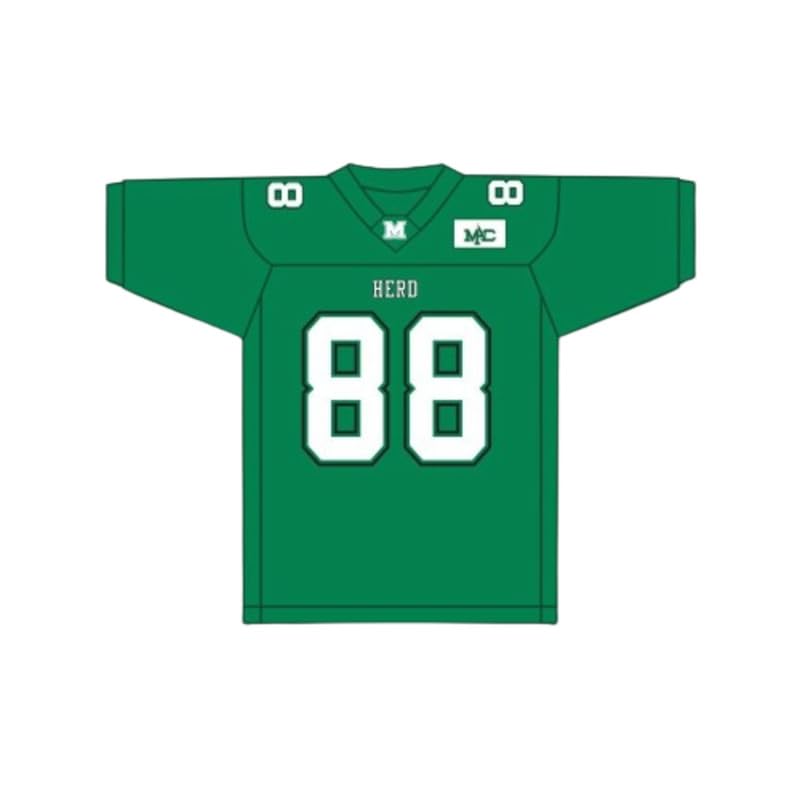 Moss Football Sewn Jersey Any Name Number