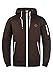 Produktbild !Solid Tilly Herren Übergangsjacke Herrenjacke Jacke gefüttert mit Kapuze, Größe:XL, Farbe:Coffee Bean (5973)