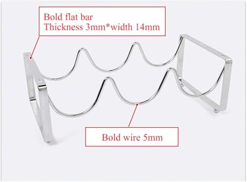 Soporte apilable para botellas de vino moderno miniatura 4