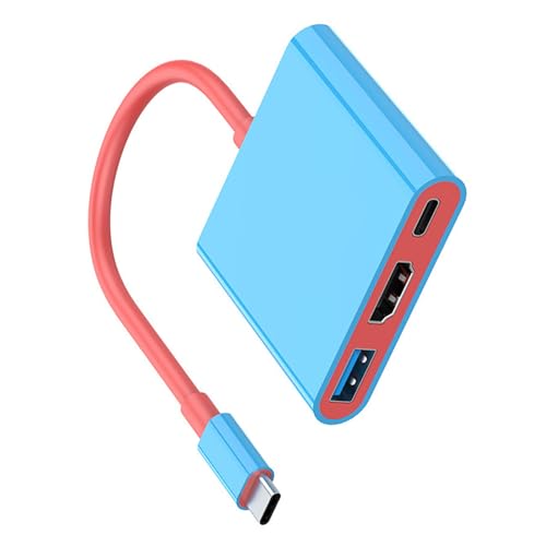 3 Port Tipo C Adattatore Docking Station Per 4K60hz Uscita Video USB3.0 5Gbps E PD100W Trasferimento Dati Veloce