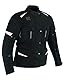 RS Motorradjacke für Damen, Textil, Winter, wasserdicht, mit CE-Protektoren, Rosa, XXL