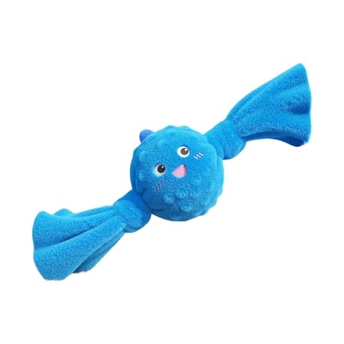 Jouets à Mâcher pour Chiens - Peluche Squeaker pour Dentition du Chiot - Peluche à mâcher pour mâcheurs acharnés | pour Jeux Intérieur Extérieur...
