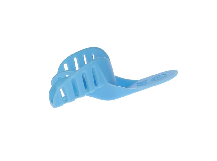 Miniatura 2 de HSB 108101 - Bandejas de impresión dental perforadas, rígidas, fáciles de recortar, desechables y sin distorsiones para impresiones dentales