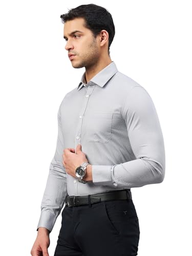 Image of LOUIS STITCH Men's Cotton Regular Fit Shirt (ST-GRP1)