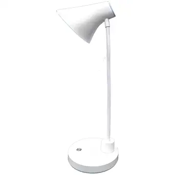 Drumstone [ Desk Lamp with 3000mAh Lithium Battery, 18 SMD LEDs for Natural Light, 6-Hour Runtime, Stepless Dimming, Touch Control, Micro-USB Charging