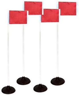 Rubber Base Corner Flags