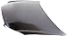 Garage-Pro CAPA Certified Car Hood Cover, Toyota Corolla 2003-2008, Black Finish Except XRS