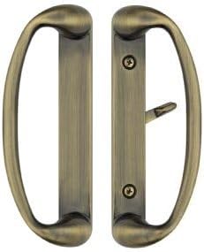 Sonoma Sliding Glass Door Handle, Durable Hardware Door Locks, Door Handles, Door Hardware in Antique Brass Finish Fits 3-15/16"