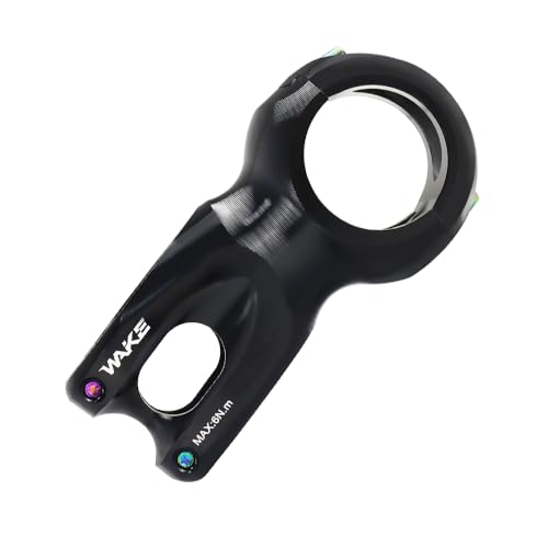 BESNIN Bike Stem Black MTB Stem Drop 10 Degree 31.8mm 45mm/60mm/70mm/80mm/90mm/100mm/110mm/120mm Mountain Bike Stem Handlebar Stem for Cycling Aluminum Alloy (Drop 10 Degrees, 60mm)