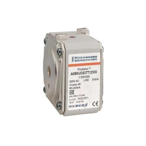 Fusible A065UD33TTI1600 haute performance pour armoires de distribution industrielle