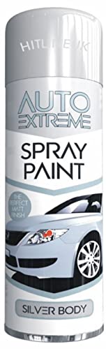 Silver Spray Paint CAR Van All Purpose Metal Interior Exterior 250ML
