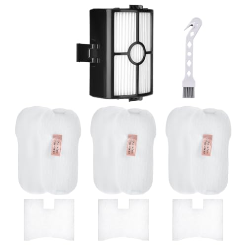 Image of Leadaybetter HZ500UKT Replacement Filters for Shark HZ500UK, HZ500UKT, HZ2000, HZ2002, HZ251 Anti Hair Wrap Corded Stick Vacuum Cleaner, Kit includes 1 HEPA Filter and 3 Foam & Felt Filters