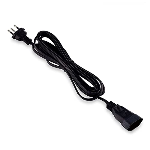 Force Line - CORDAO PROLONGADOR TRIPOLAR 3X2,5MM 3M - 20A PRETO