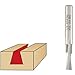 Vermont American 22134 1/2-Inch HSS Dovetail Router Bit